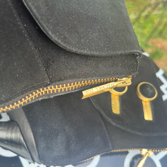 Rachel Zoe, black stiletto ankle boots Sz 7 - Picture 7 of 10